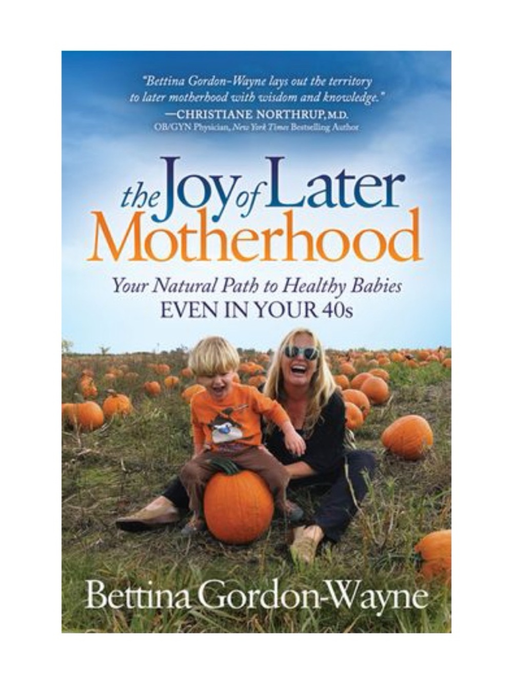 The Joy of Later Motherhood Book by Bettina Gordon-Wayne